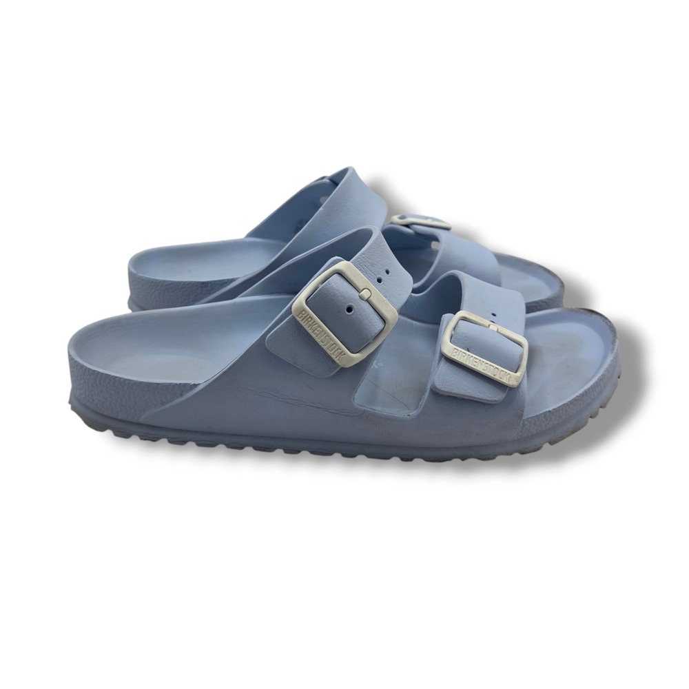 Birkenstock Arizona Essentials EVA Sandal Womens 10 Narrow Blue